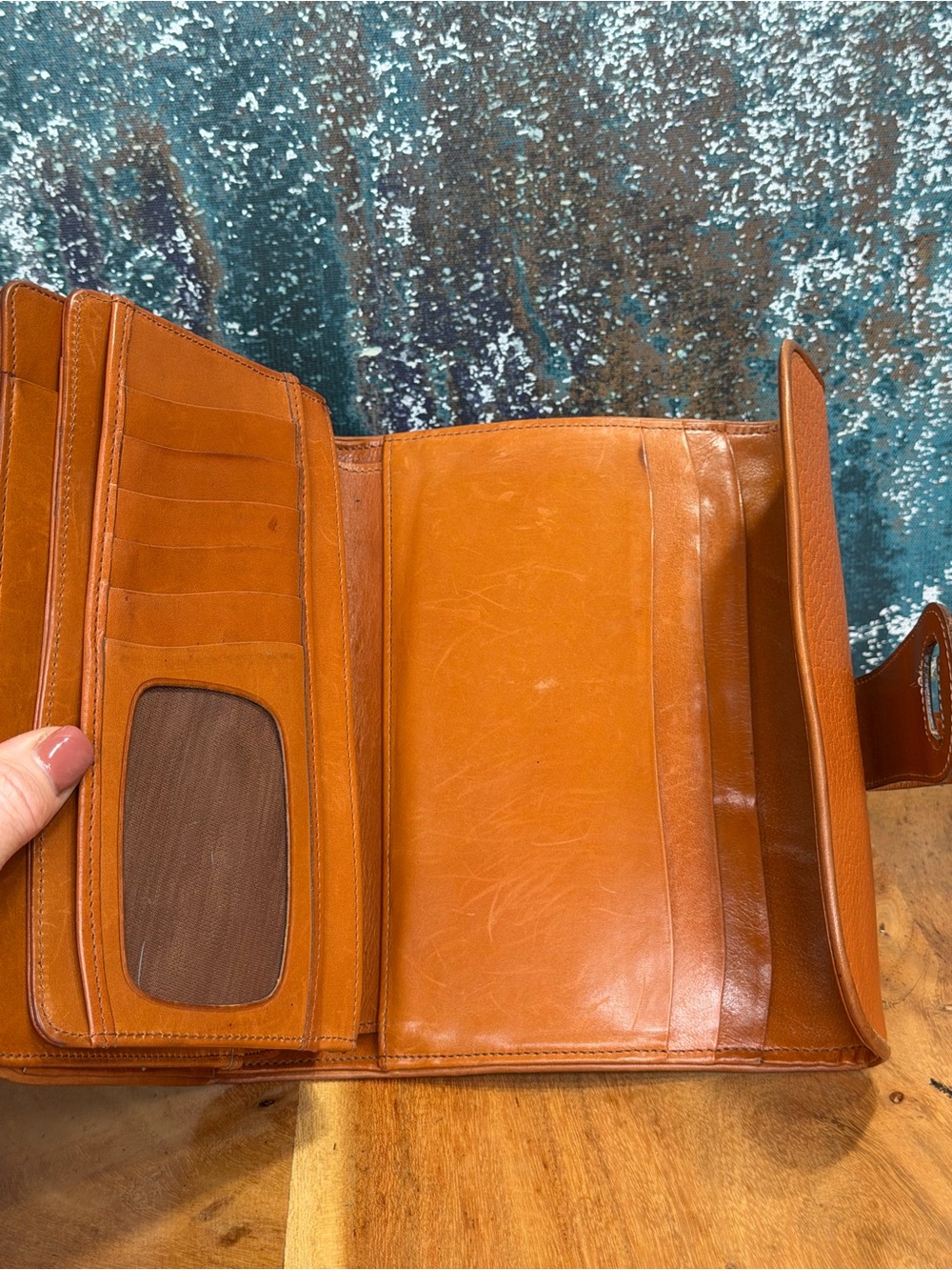 Dooney & Bourke Rare Collectible 1980s/1990s All-Weather Leather Organizer - Picture 6 of 15